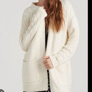 Lucky Brand Venice Cable Cardigan